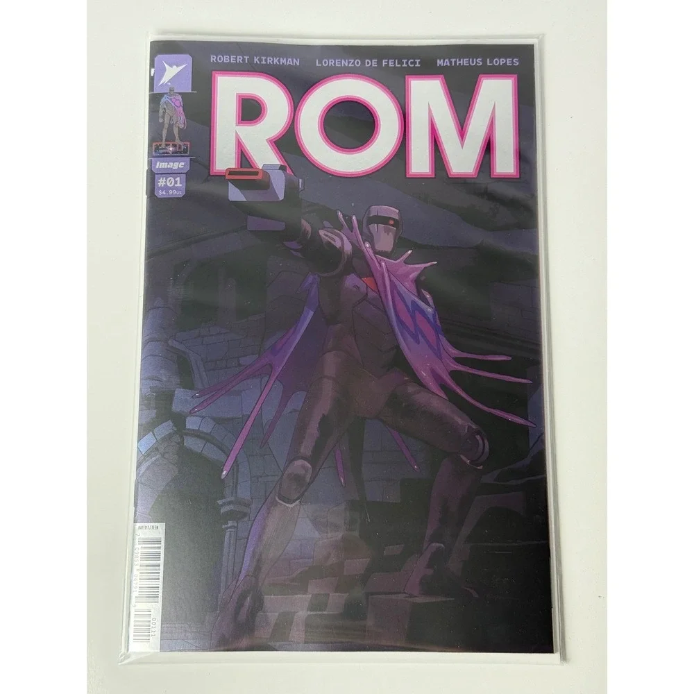 Rom #1 Image Comics 2024 Robert Kirkman‎ Lorenzo De Felici Energon Universe